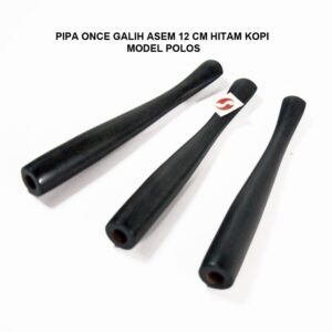 PIPA KAYU HITAM ONCE POLOS