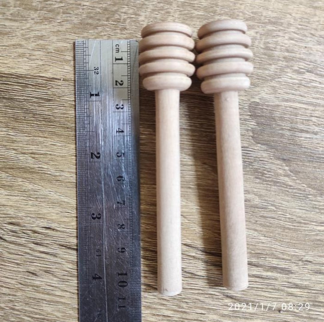 SENDOK MADU 10 CM LURUS KUKUN - Image 3