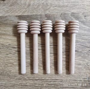 SENDOK MADU 10 CM LURUS KUKUN