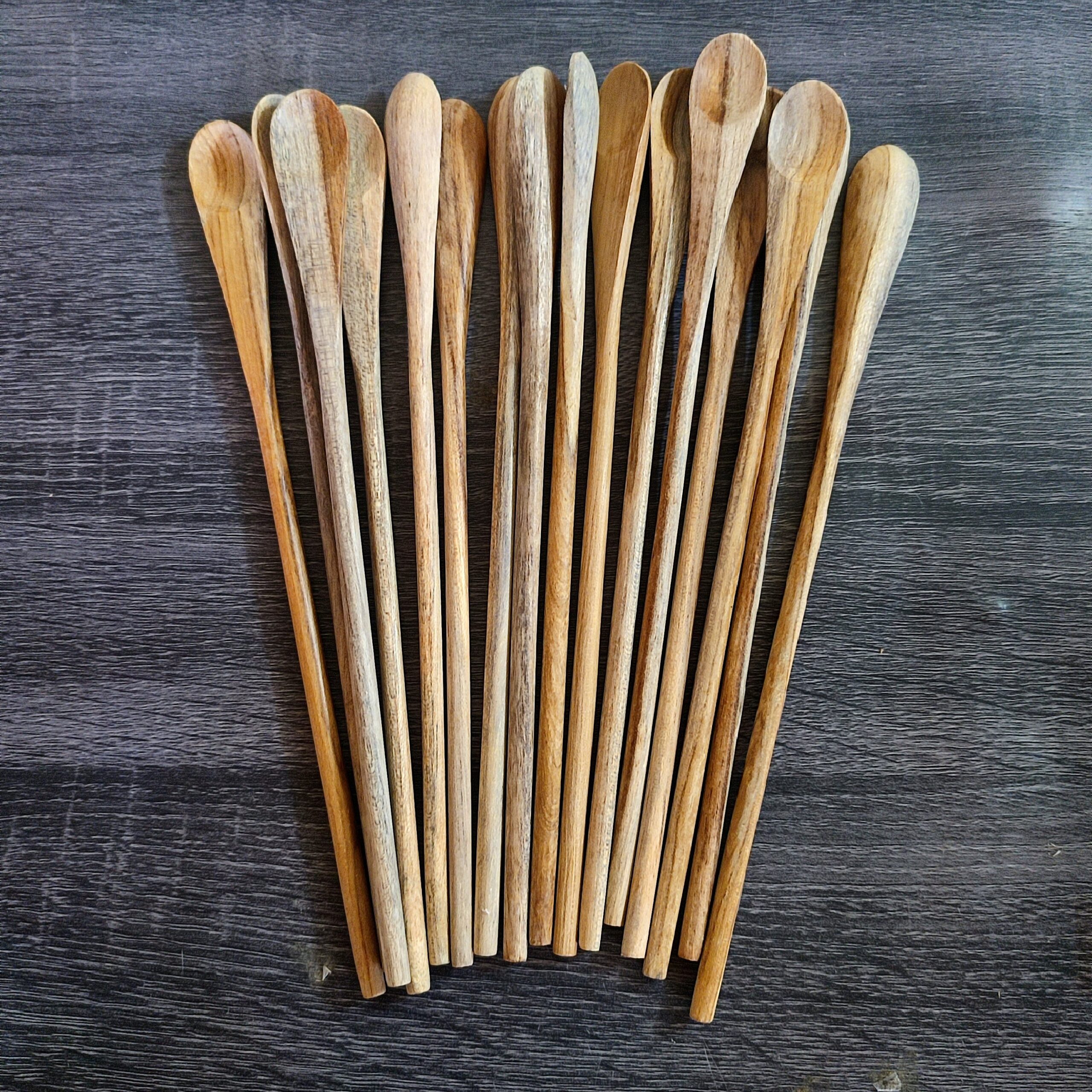 SENDOK STIK 25 CM KAYU JATI MAS - Image 2