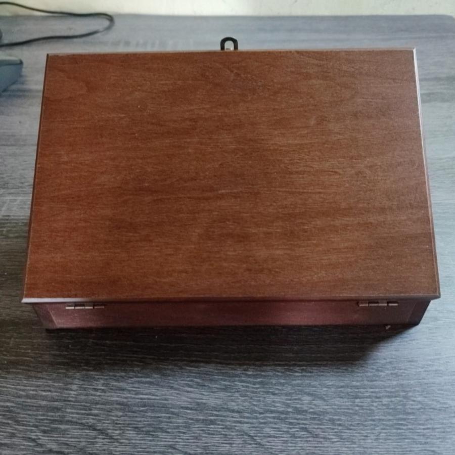 BOX KAYU 10 ROBUSTO JATI DOFF - Image 2