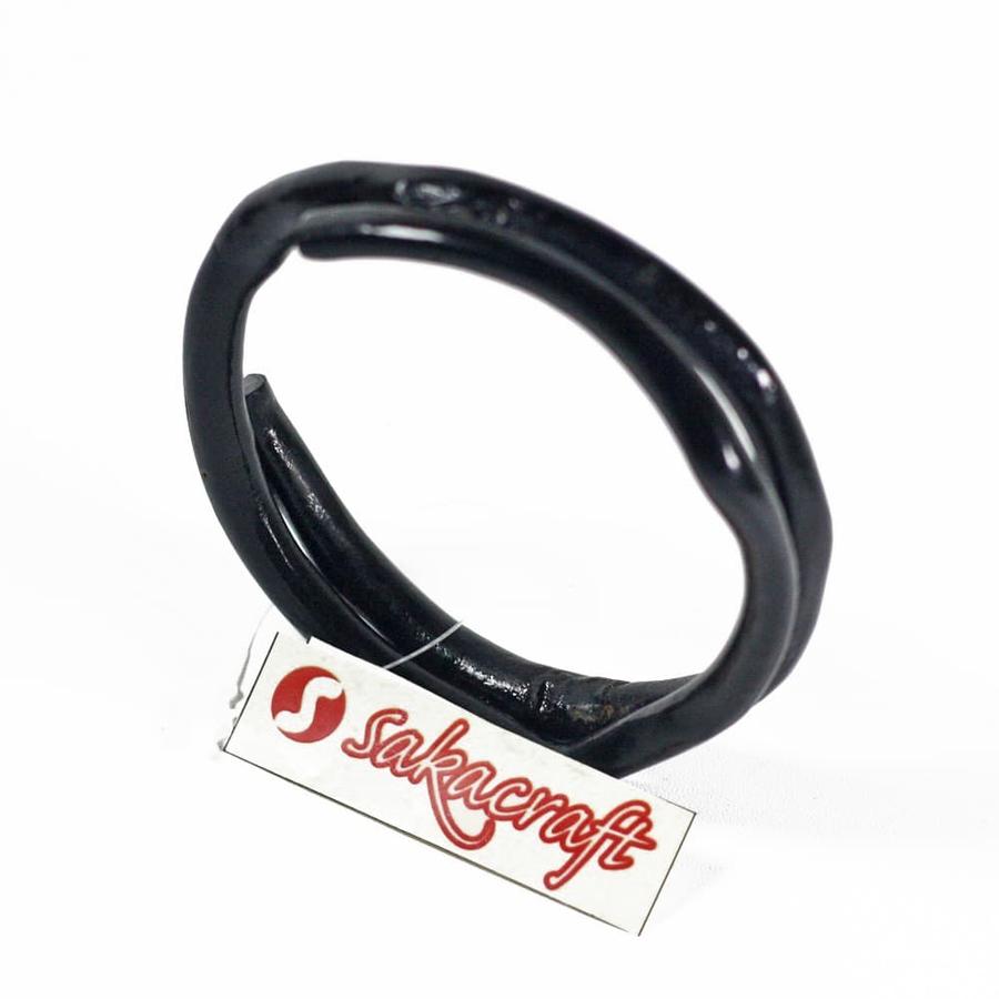 GELANG TALIARUS HITAM 1 LILIT POLOS - Image 3