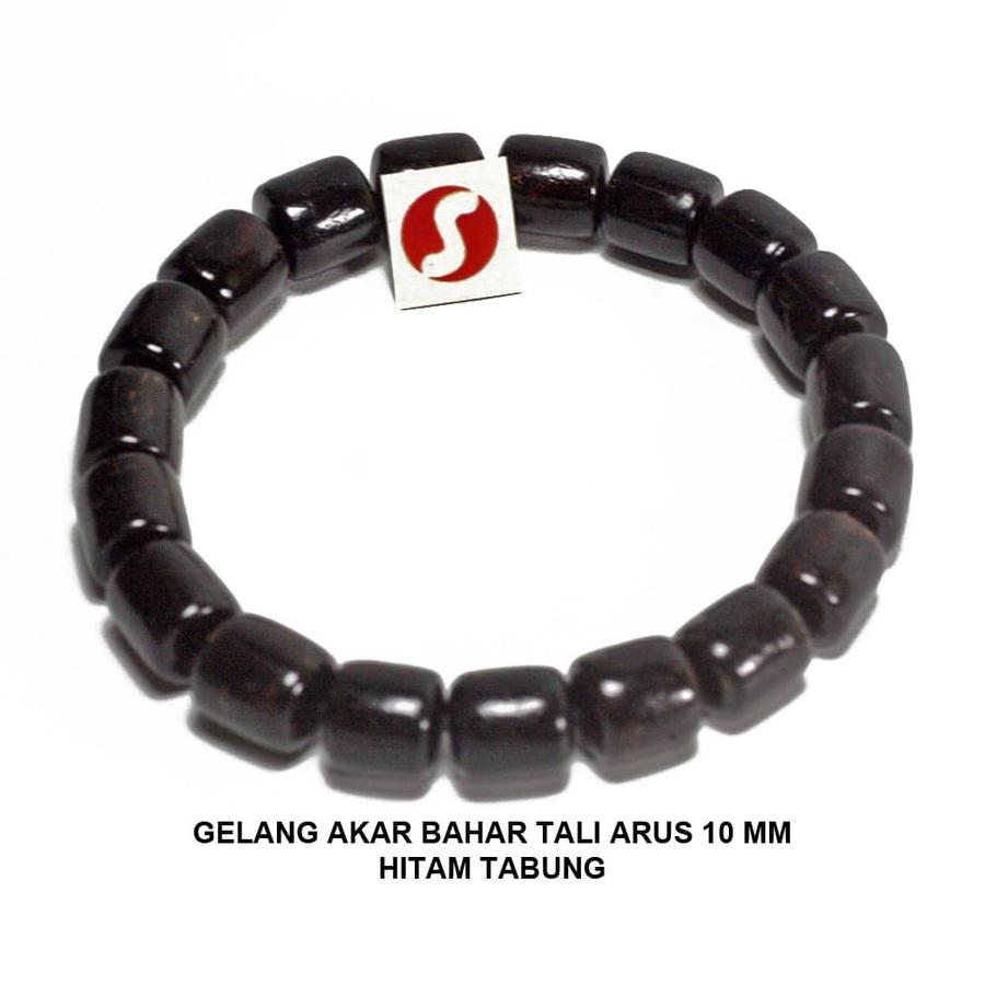 GELANG TALIARUS 10 MM HITAM TABUNG - Image 4