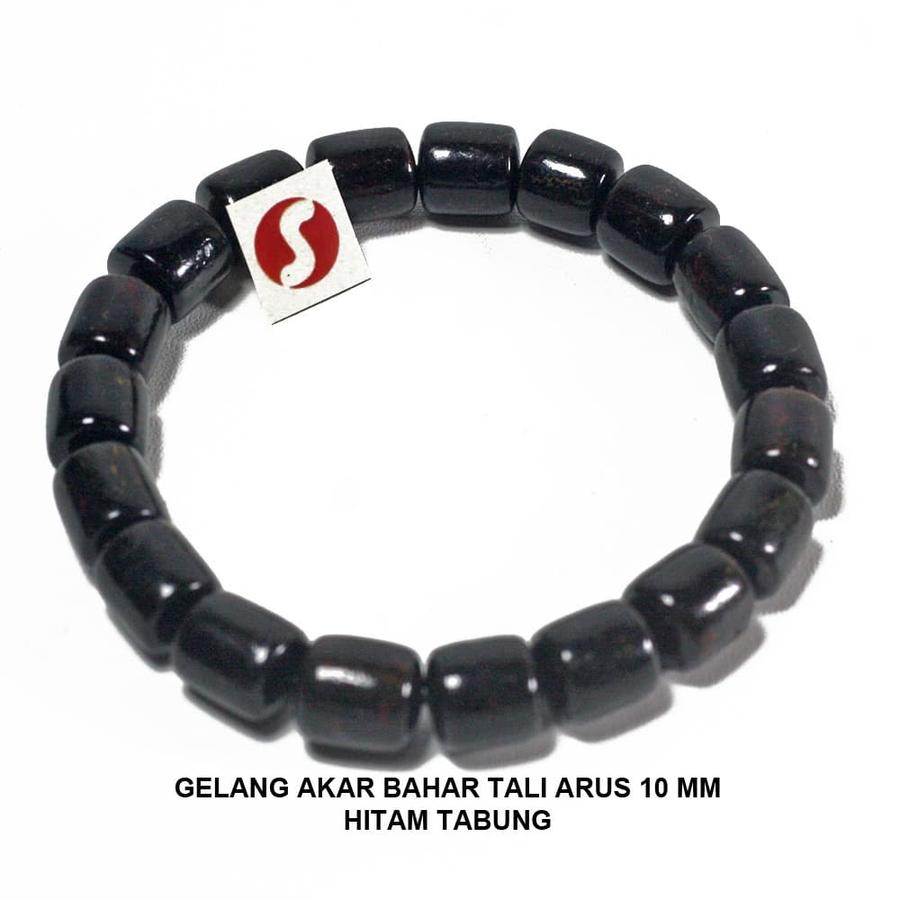 GELANG TALIARUS 10 MM HITAM TABUNG - Image 5