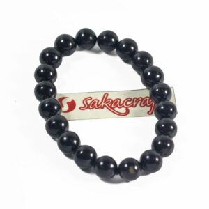 GELANG TALIARUS 8 MM HITAM GLOSSY