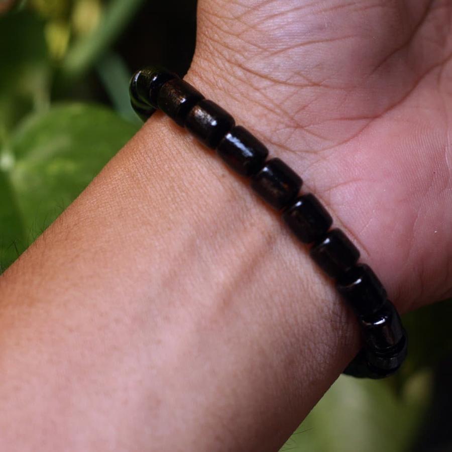 GELANG TALIARUS 9 MM HITAM TABUNG - Image 2
