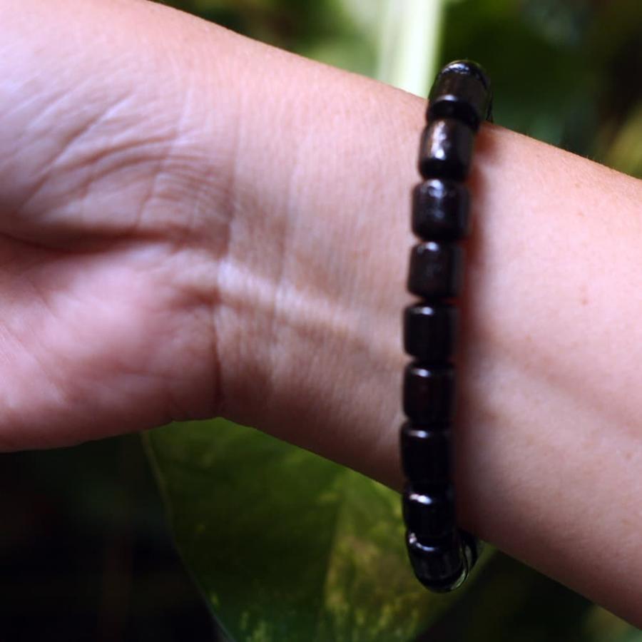 GELANG TALIARUS 9 MM HITAM TABUNG - Image 3