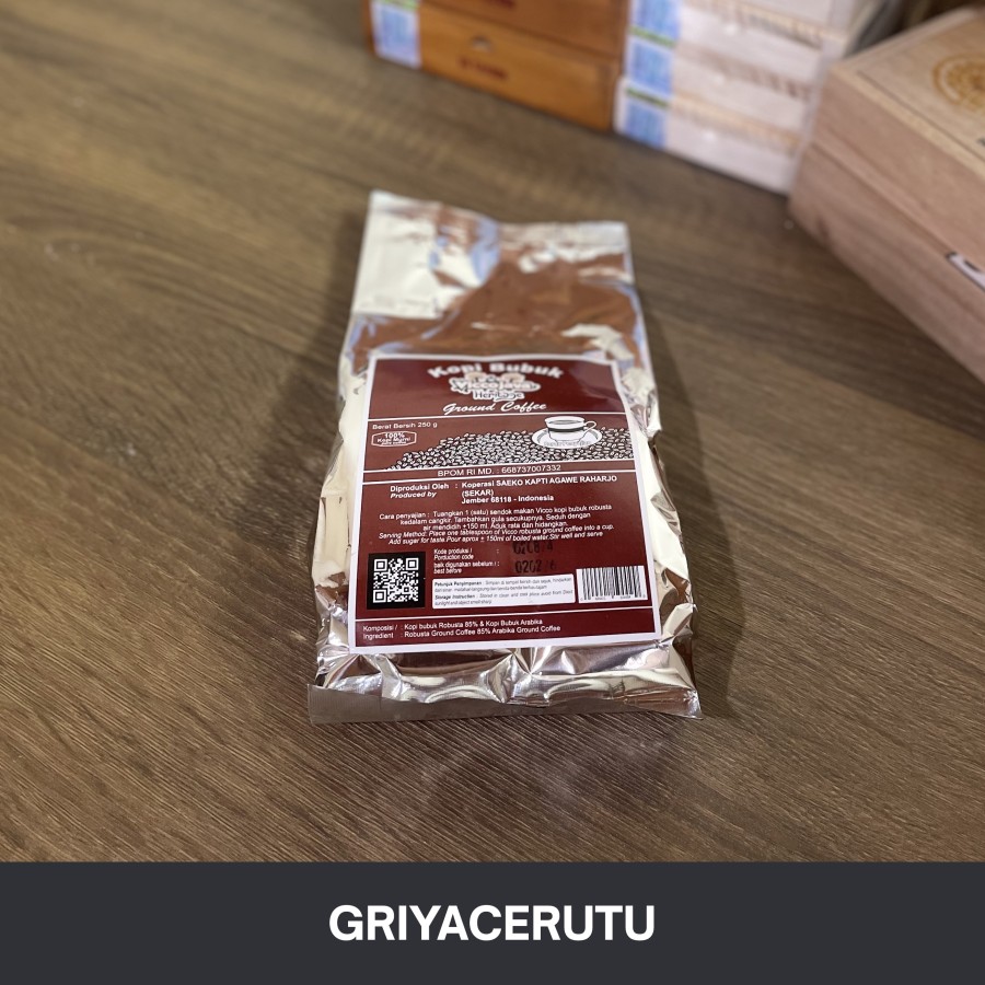 VICCO 250 GRAM KOPI BUBUK JAVA HERITAGE - Image 2