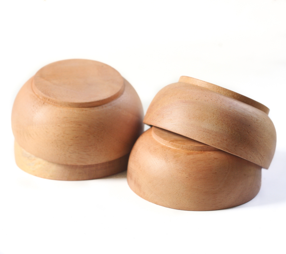 MANGKOK 12 CM MAHONI POLOS - Image 4