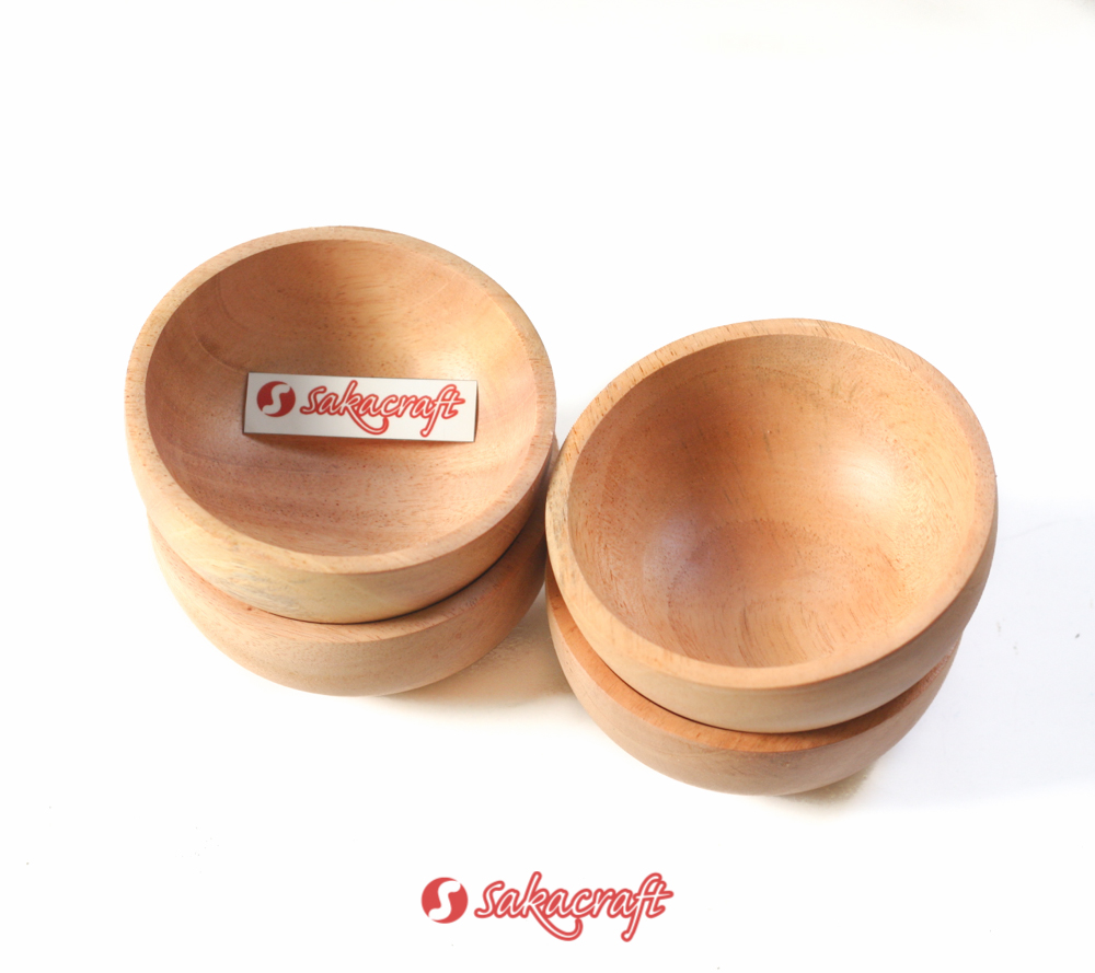 MANGKOK 12 CM MAHONI POLOS - Image 2