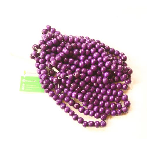 MANIK KAYU 12 MM UNGU TUA 100 GRAM - Image 4