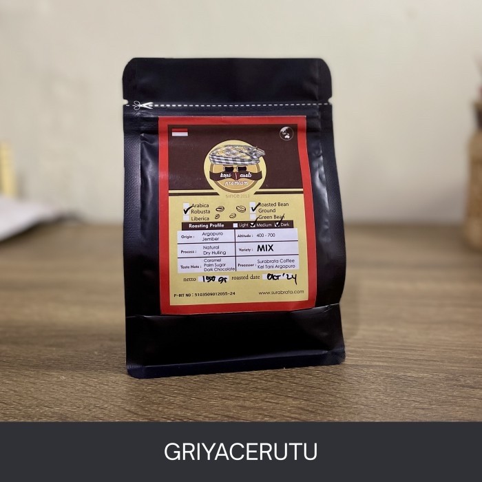 SURABRATA 150 GRAM ROBUSTA ARGOPURO - Image 3