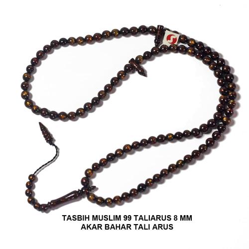 TASBIH 99 TALIARUS 8 MM SERAT TEH EMAS - Image 3